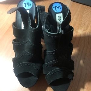 Black Steve Madden heels